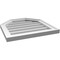 Ekena Millwork Octagonal Top Surface Mount PVC Gable Vent w/ 2"W x 1-1/2"P Brickmould Frame, 20"W x 20"H GVPOT20X2002SN - alternate 3